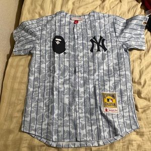 BRAND NEW BAPE NY YANKEE JERSEY